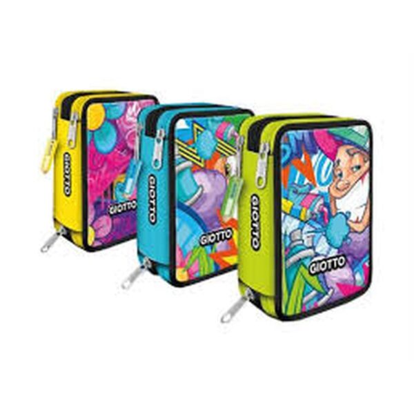 Astuccio Giotto Young Street 3 Zip – Collezione Street Art - immagine 2