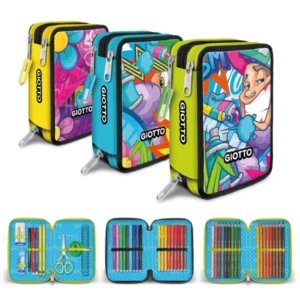 Astuccio Giotto Young Street 3 Zip – Collezione Street Art