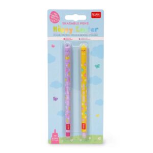 Set di 2 Penne Gel Cancellabili Legami Pasqua 2025